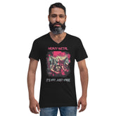 It's Not Just Noise Unisex Short Sleeve V-Neck T-Shirt - Beyond T-shirts